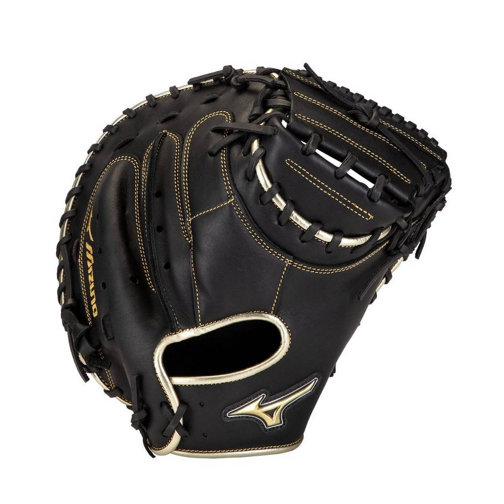 Catchers Mitt Mizuno Baseball MVP Prime SE 34" Uomo - Nere/Oro - 52497-WBIX